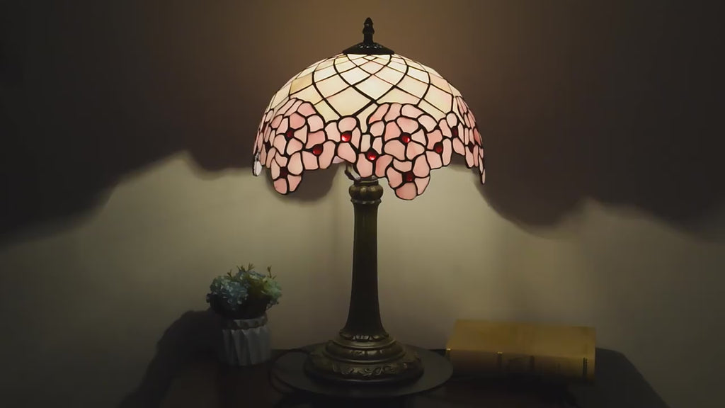Lampe Tiffany Rose 