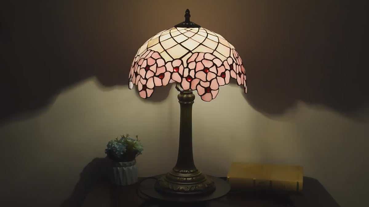 Lampe Tiffany Rose 